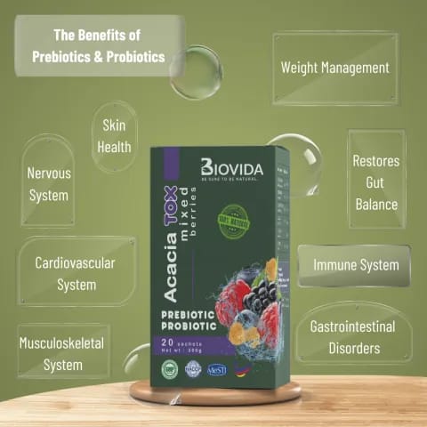 BioVida Acacia Tox - Mixed Berry 20 Sachets