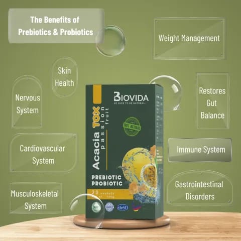 BioVida Acacia Tox - Passion Fruit - 20 Sachets