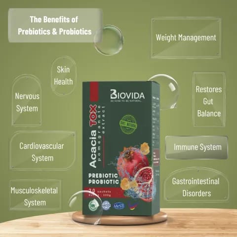 BioVida Acacia Tox Pomegranate - 20 Sachets