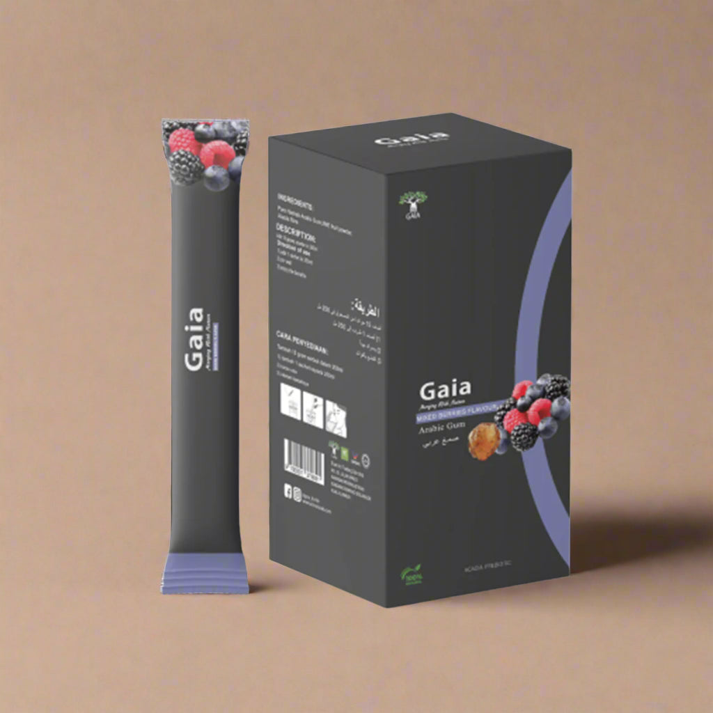 Gaia Berry Arabic Gum 15 Sachets