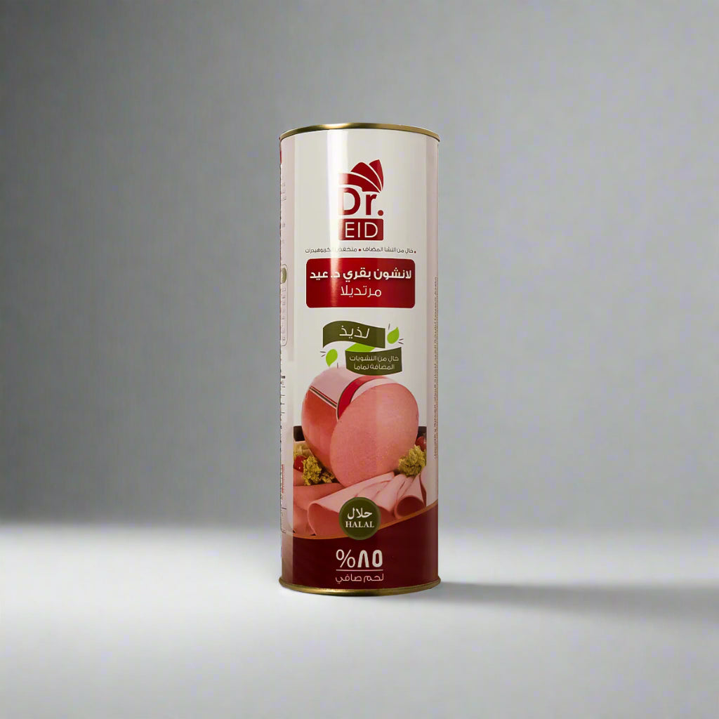 Dr. Eid Beef Luncheon Mortadella 800g