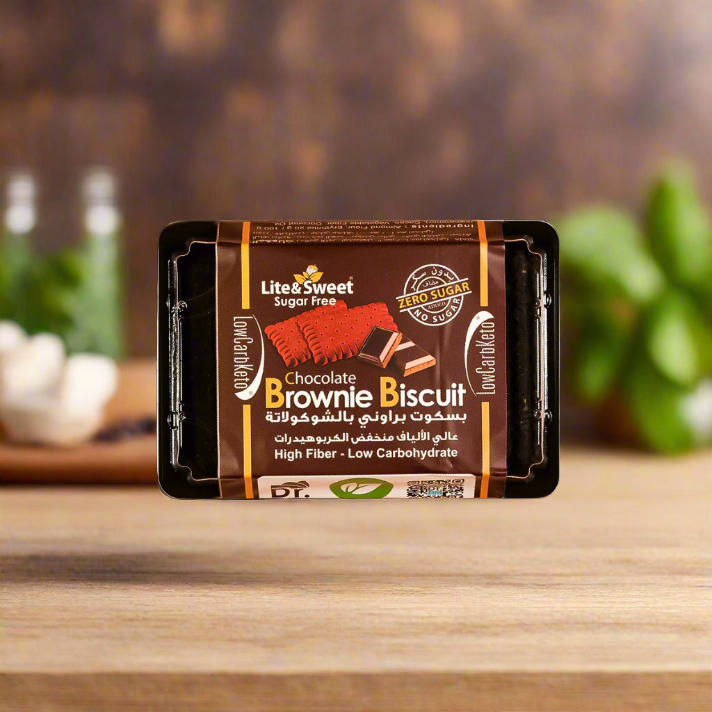 Lite & Sweet Sugar-Free Chocolate Brownie Biscuit 200g