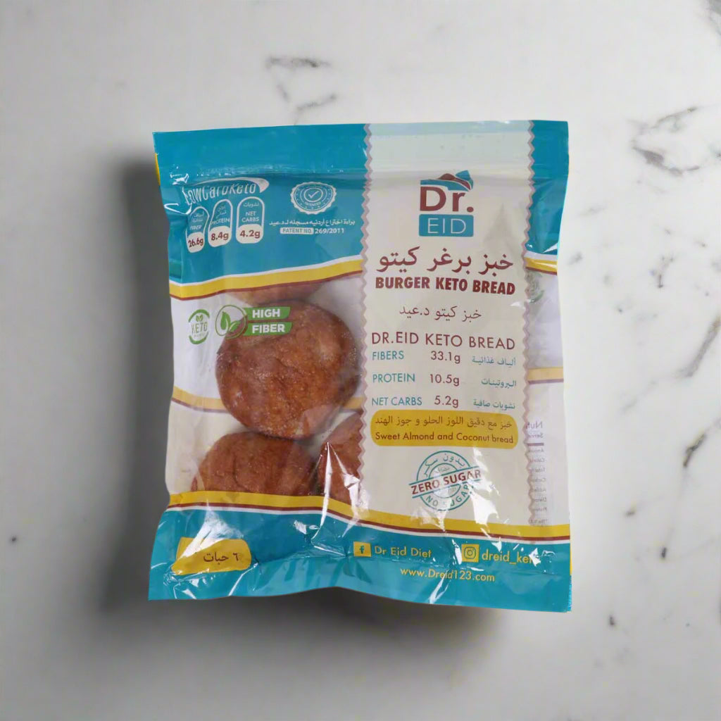 Dr. Eid Burger Keto Bread 6 Pcs