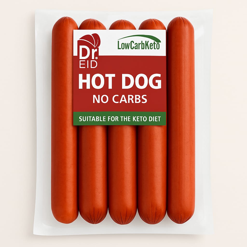 Keto Hot Dog – No Added Starch (Pack of 5)