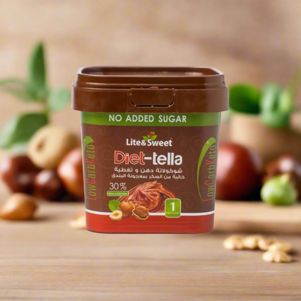 Lite & Sweet Diet-Tella Hazelnut Chocolate Spread 300g