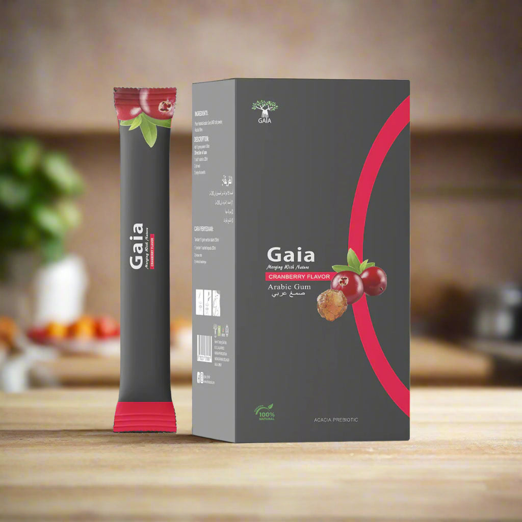 Arabic Gum with Cranberry Flavor – 15 Sachets