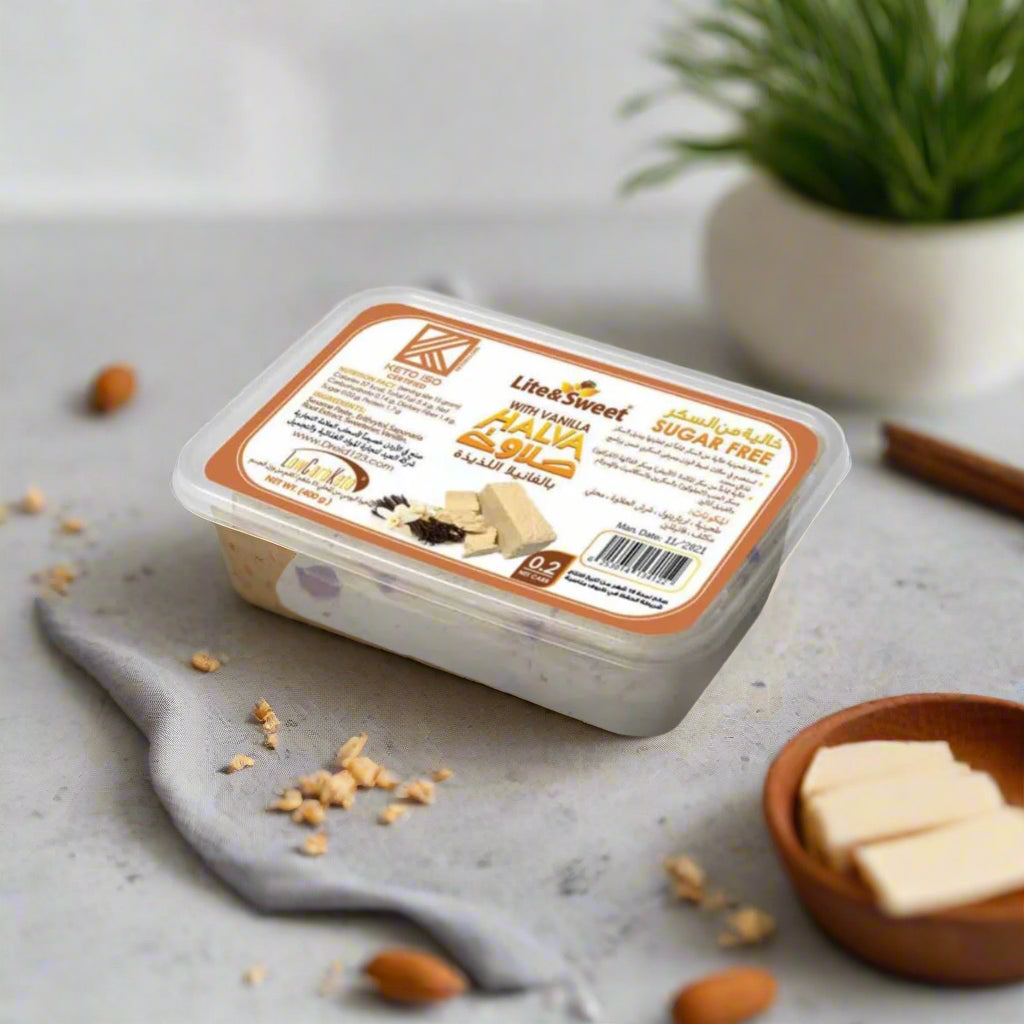 Lite & Sweet Sugar-Free Vanilla Halva 400g