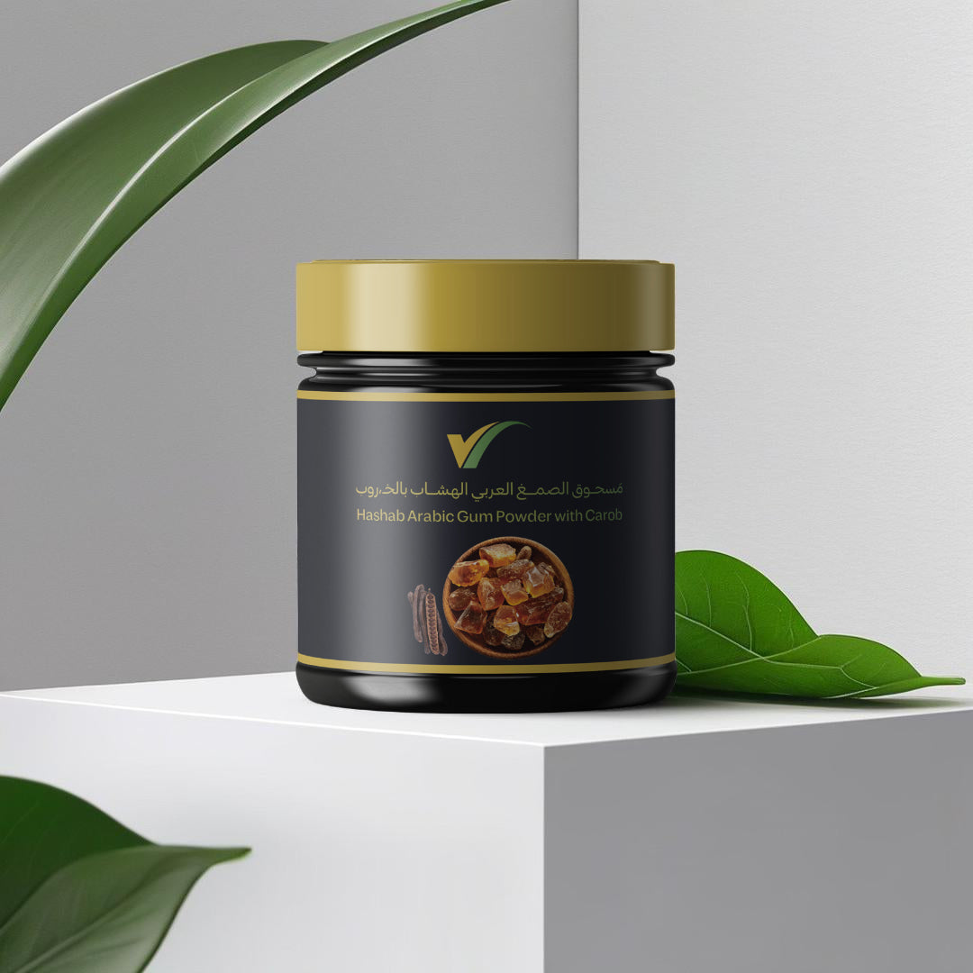 مسحوق الصمغ العربي بالخروب 500 جرام