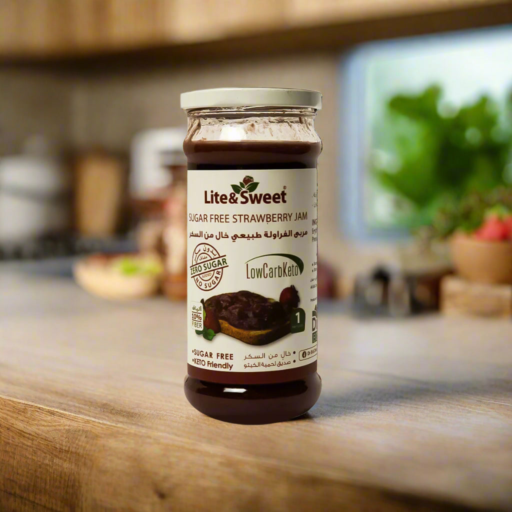 Lite & Sweet Strawberry Jam 400g