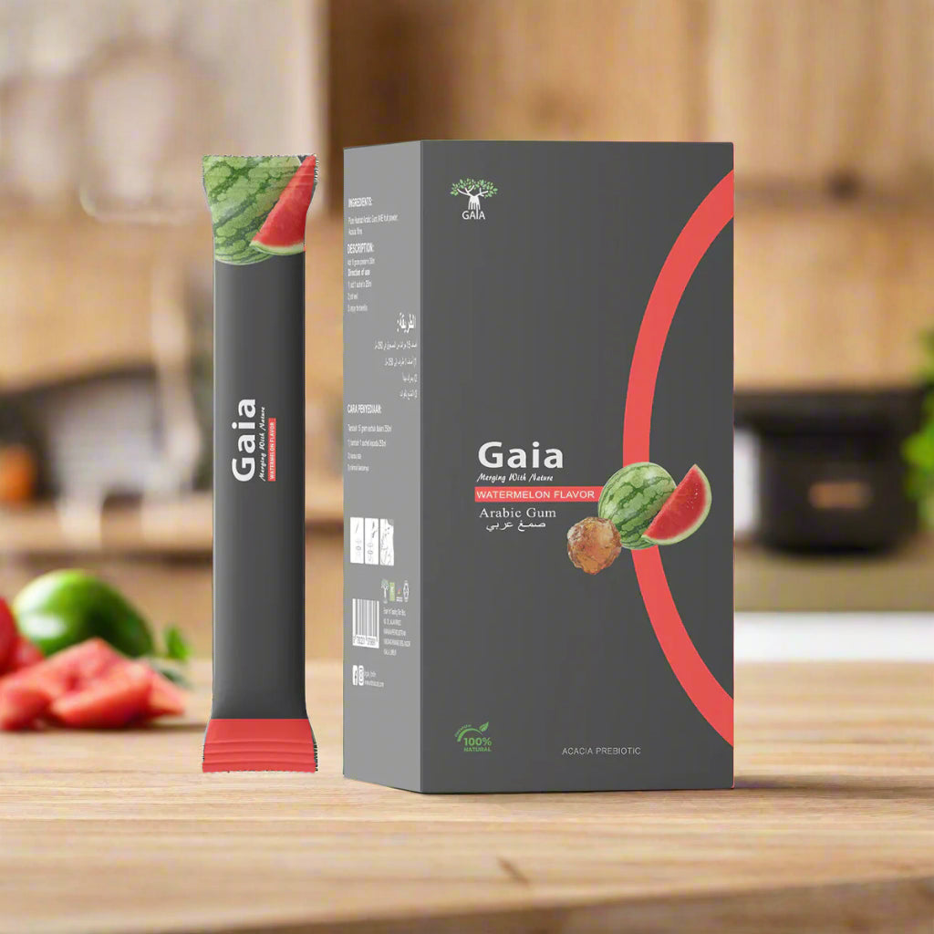 Arabic Gum with Watermelon Flavor – 15 Sachets