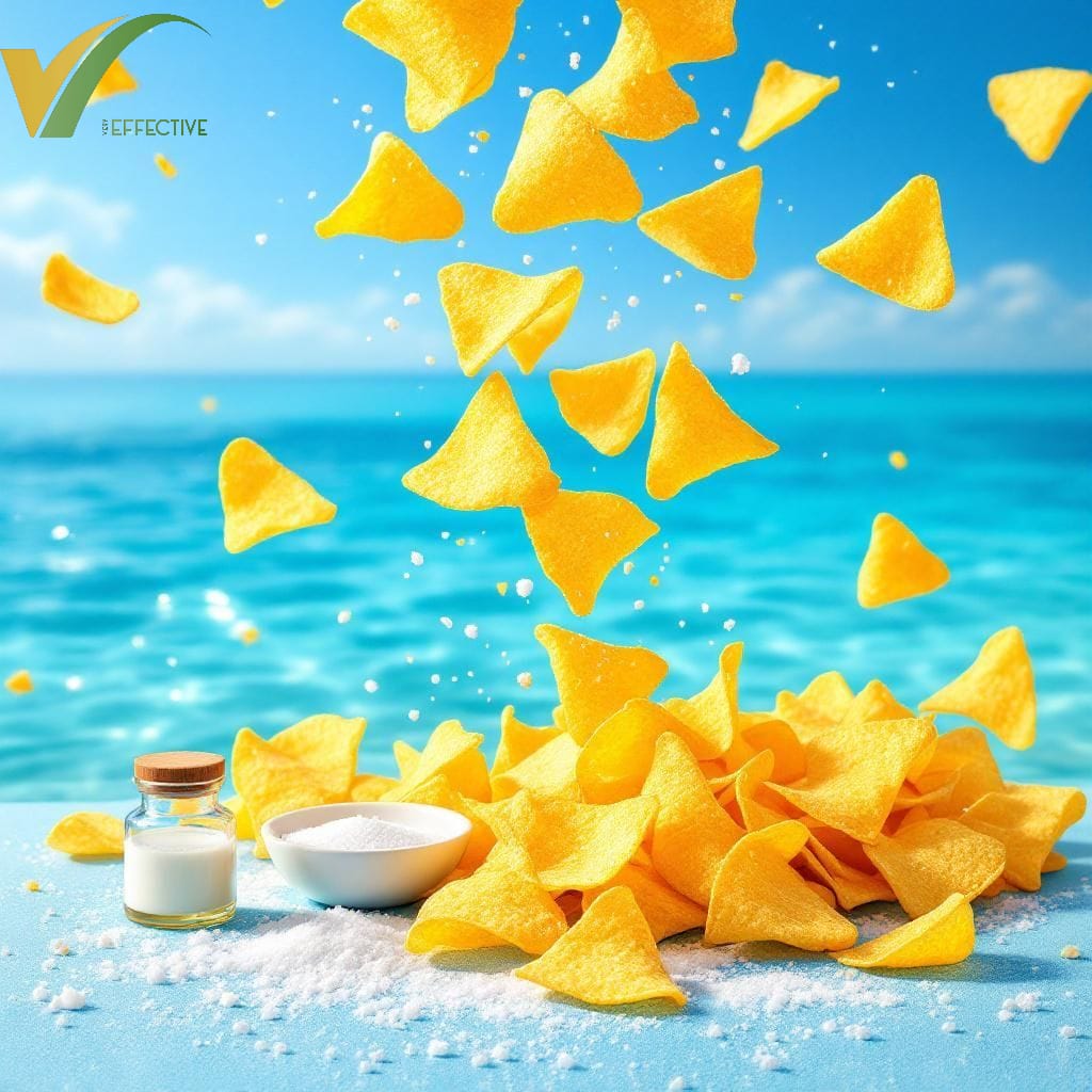 Protein Chips – Sea Salt & Vinegar | Healthy Keto Snack – 100g